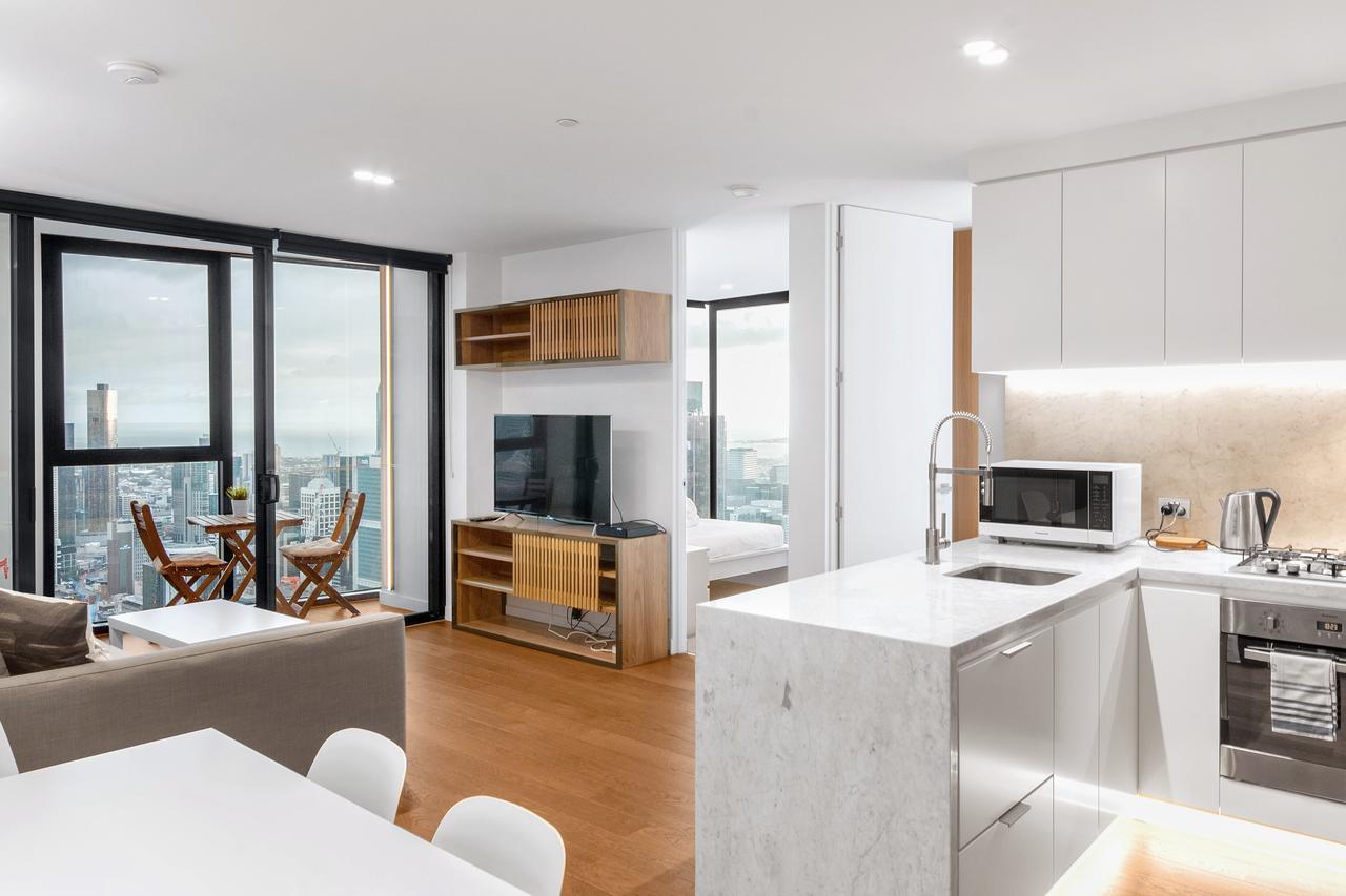 Light Tower Apartment Melbourne Eksteriør bilde